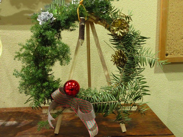 12/13(土)野草園 親子で作るクリスマスリース