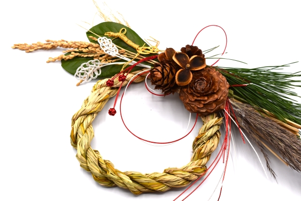 12/20(土)　しめ縄リースを作ろう