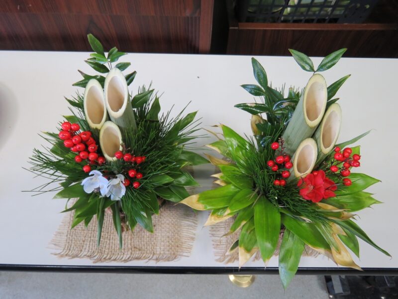 12/21（日）都市緑化ホール　市民園芸講座　親子イベント「ミニ門松づくり」