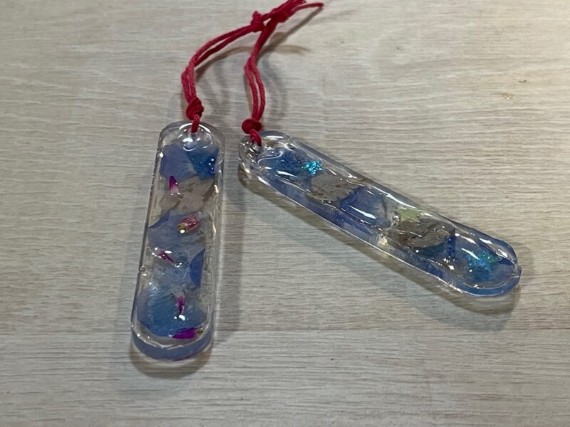 3月　都市緑化ホール　セルフ・ナチュラルクラフト　「レジンキーホルダー」「押し花のフォトフレーム」など