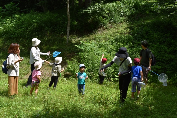 7/4（土）親子で虫あそび（幼児編）　青葉の森緑地