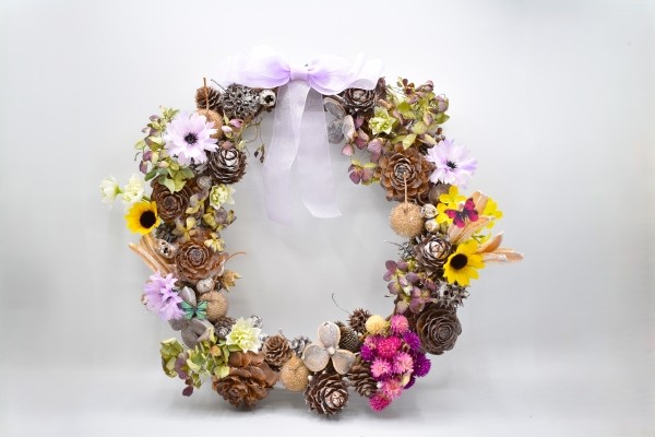 6/13（土）森のサマーリース作り　青葉の森緑地